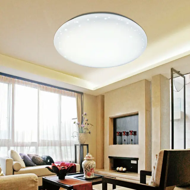 Starlight Effect 22w 45dx5 8cm Daylight 1700lm Surface Mounted Led Starlight Effect 22w 45dx5 8cm Daylight 1700lm Surface Mounted Led Ceiling Light Fixtures For Living Room Bedroom Dining