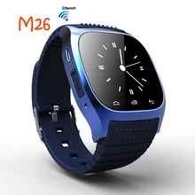 Bluetooth Smart Watch M26 BT notification Dial SMS Remind Music Player Pedometer for Android Samsung Smartphones