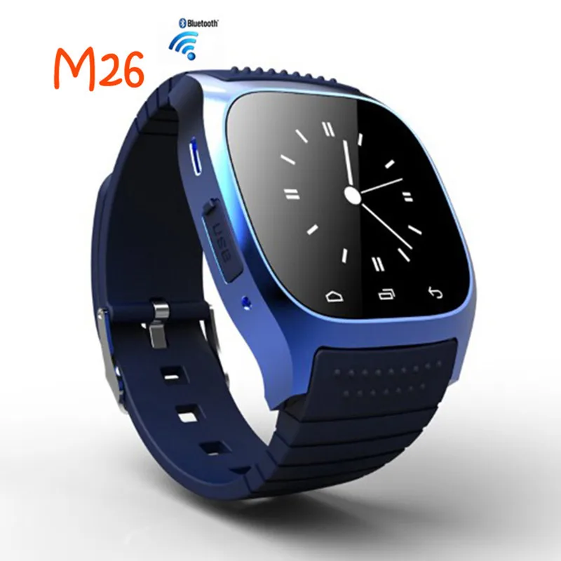 NEW M26 Bluetooth Smart Watch Luxury Wristwatch R Watch font b Smartwatch b font with Dial