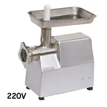 220V Stainless Steel Meat Grinder Family Use Meat Making Machine Mincer with English Manual TJ22A