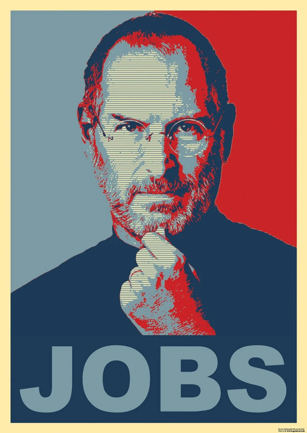 Steve Jobs Poster Painting Steve Jobs Poster Painting