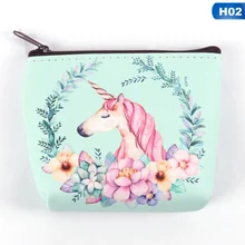 Милый девочки; дети кошельки Держатель животных единорог; Фламинго Для женщин Мини кошельки деньги мешок детей мешок застежки-молнии подарок