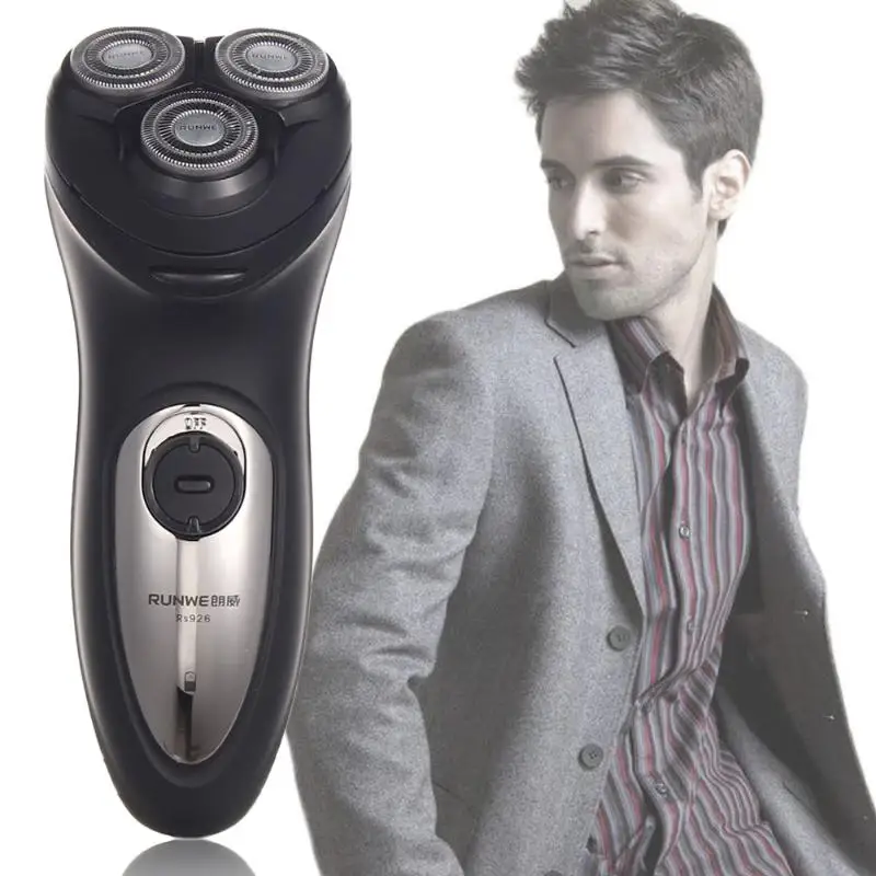 

RS926 Large Power Rechargeable Beard Push-out Trimmer Razor Face Care Men Electric Shaver with 3D Floating Head