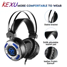 Kexu HIFI стерео металлические проводные наушники Складная гарнитура FM и сверхушные регулируемые с микрофоном для смартфона для мобильного телефона