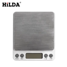 HILDA, высокое качество, 2000 г x 0,1 г/3000 г x 0,1 г, цифровые карманные весы, ювелирные весы, электронные кухонные весы