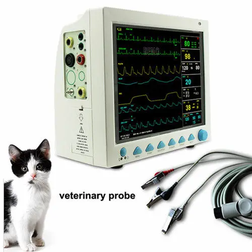 CE FDA Contec CMS8000 Vet Multi-parameter Veterinary Patient Monitor for Animals