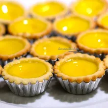 4 размера 20шт Яйцо Tart алюминиевый Кекс Торт Формочки для печенья выстроились Формы Жестяные выпечка инструмент форма для пудинга создатели торта
