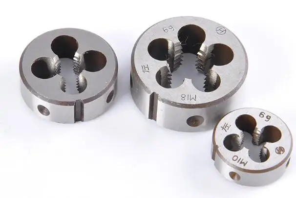 

HSS Left hand Roud thread die m2.5 m3 m4 m5 m6 m7 m8 m9 m10 m12 *1.75/1.5/1.25/1.0 /0.75 /0.5 /0.25 mm fine and standard pitch