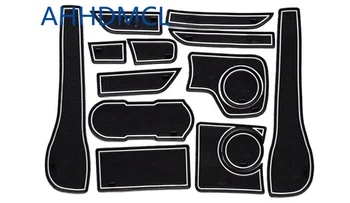 

Car Door Groove Mat Gate Slot Cup Armrest Storage Pad Mat For Kia K2 1.4L 2011 2012 2013 2014