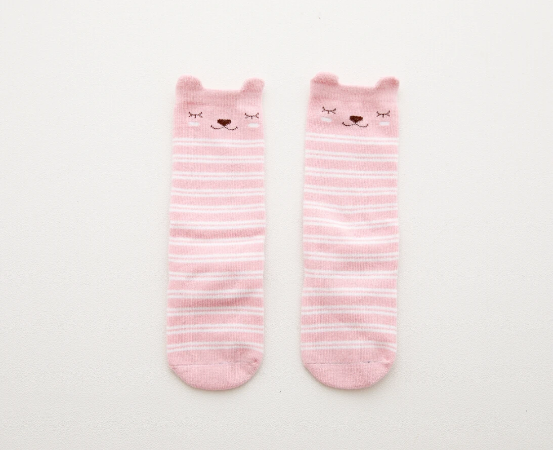 Новые милые кружевные носки для малышей Маленькие вязаные хлопковые носки для новорожденных и новорожденных - Цвет: F