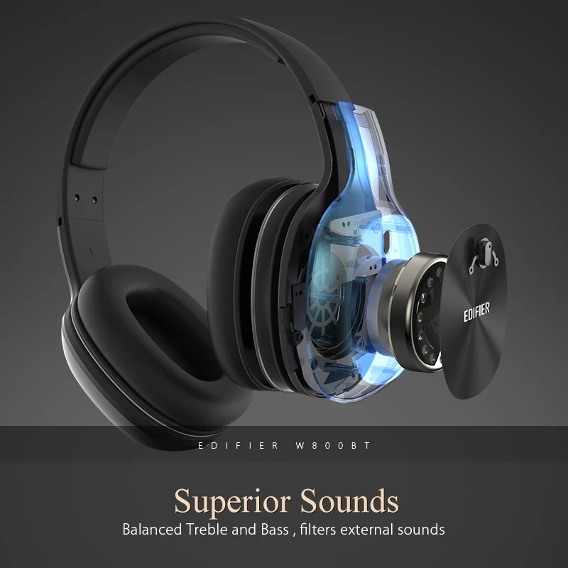 Discount This Month Edifier W800BT Bluetooth Headset Headphones Stereo