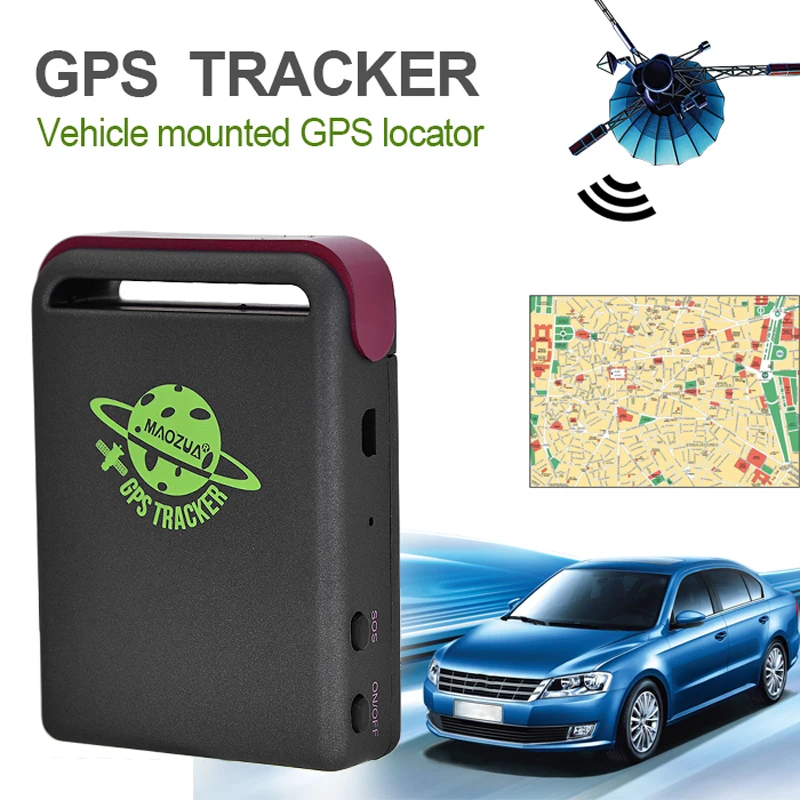 TK102B Car gps tracker Vehicle GPS GSM GPRS Tracker with SOS Over-speed Alarm person Vehicle Tracking Locator Device