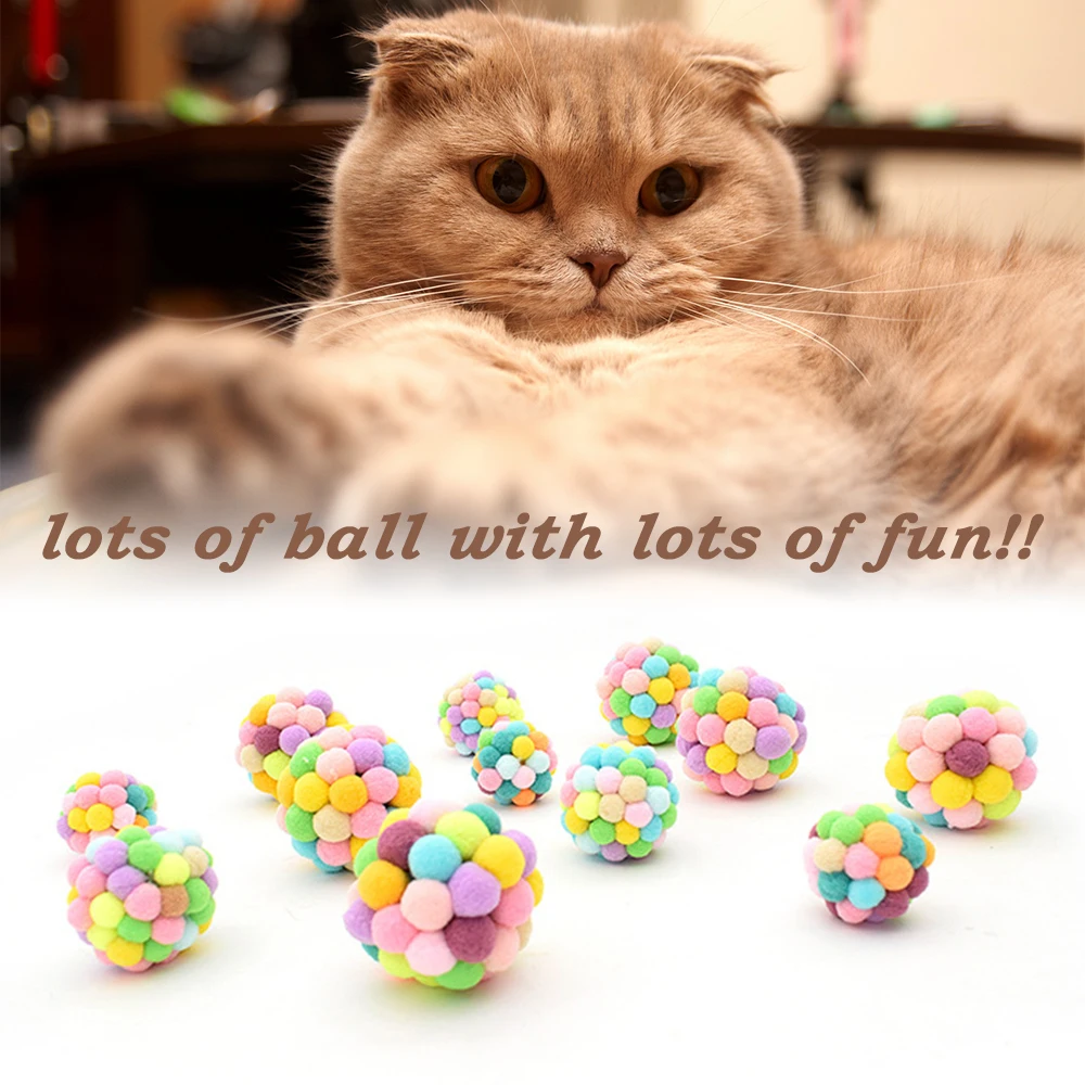 cat handmade toy ball-4