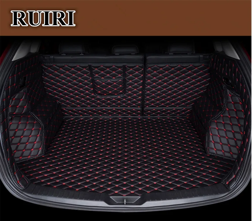 

Top quality! Full set car trunk mats for Mazda CX-5 2019-2017 waterproof cargo liner mat boot carpets for CX5 2018,Free shipping