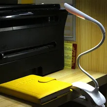 Светодиодный сенсорный на/выключения Сенсорная панель настольная лампа 14 светодиодов складной Перезаряжаемые Яркий Клип Чтения Настольные лампы глаз защита