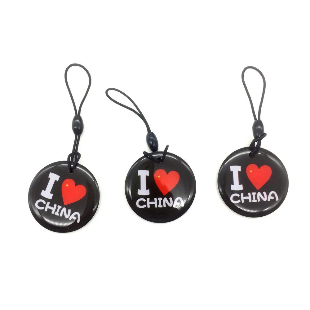 

5pcs UID Changeable MF 1K S50 NFC Keychain Keyfob Key 125mhz Tags Chinese Magic Card For RFID Copier