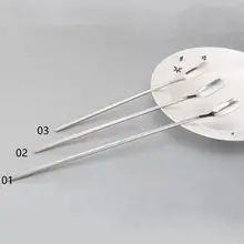 Ложки для коктейльного чая из нержавеющей стали, кофейные столовые чайные ложки, Коктейльная ложка, кухонные барные инструменты F20173031