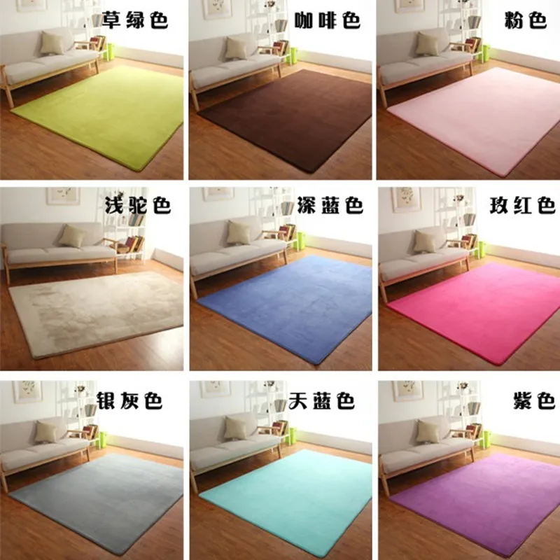 

Fashion Memory Foam Solid Mat Area rug Bedroom Rugs Mats Carpet Doormat For Hallway Living Room Kitchen Kids Crawl Floor Carpets