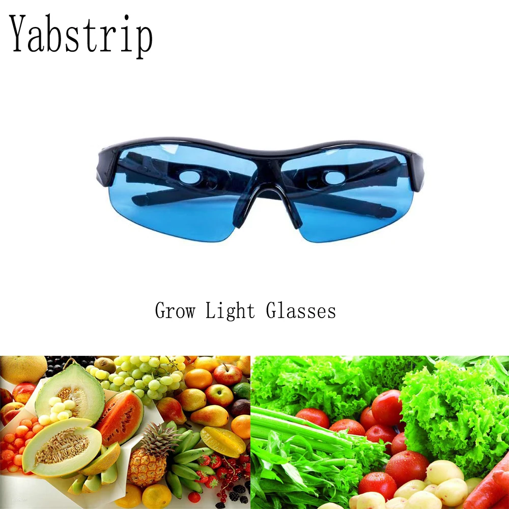 

Professional LED Grow light Glasses UV Polarizing Goggles for Grow Tent Greenhouse Hydroponics Plant Light Eye Protect Glasses