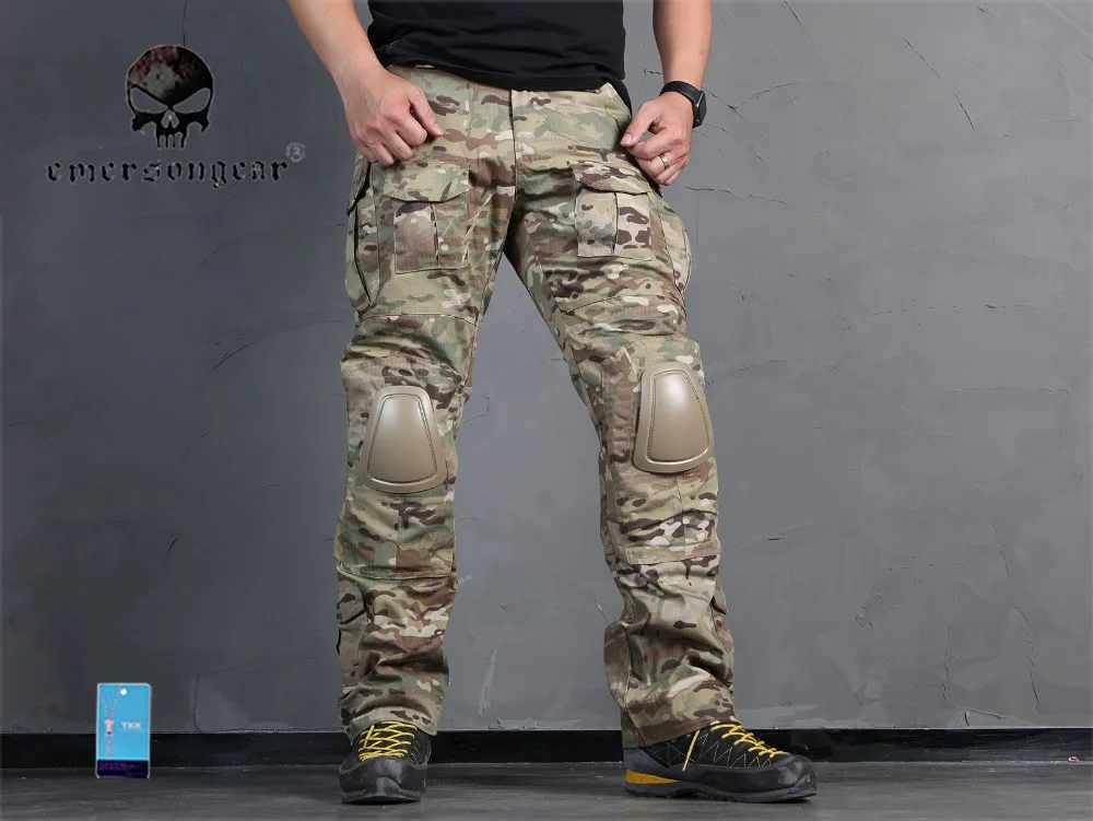 EMERSON Tactical Gen2 Брюки Combat bdu с наколенниками Мультикам EM6992|pants mannequin|pants classicpants latex |