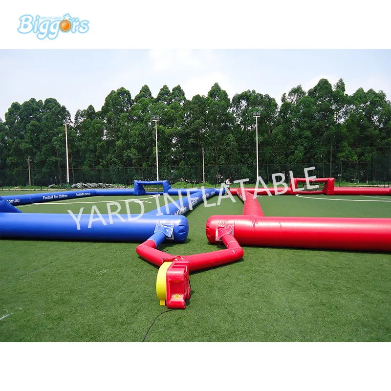 Высокое качество Надувное футбольное поле игры портативный надувной футбольный мяч поле для детей