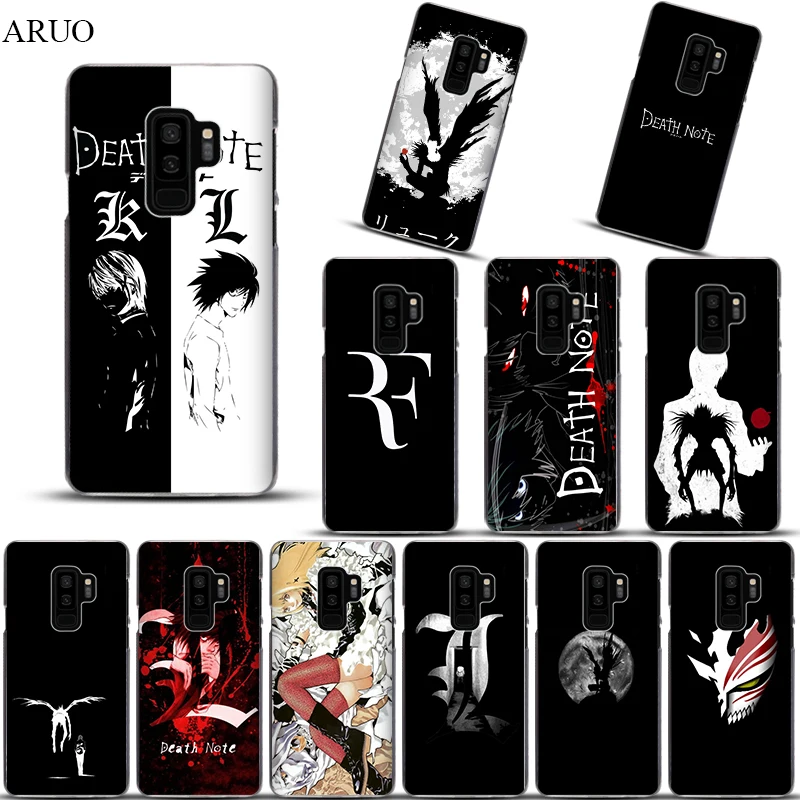 

Death Note Skull Anime Manga logo Hard PC phone Case for Samsung Galaxy Note9 Note8 M30 M20 A90 A70 A50 A40 A60 A20e C10Plus C9