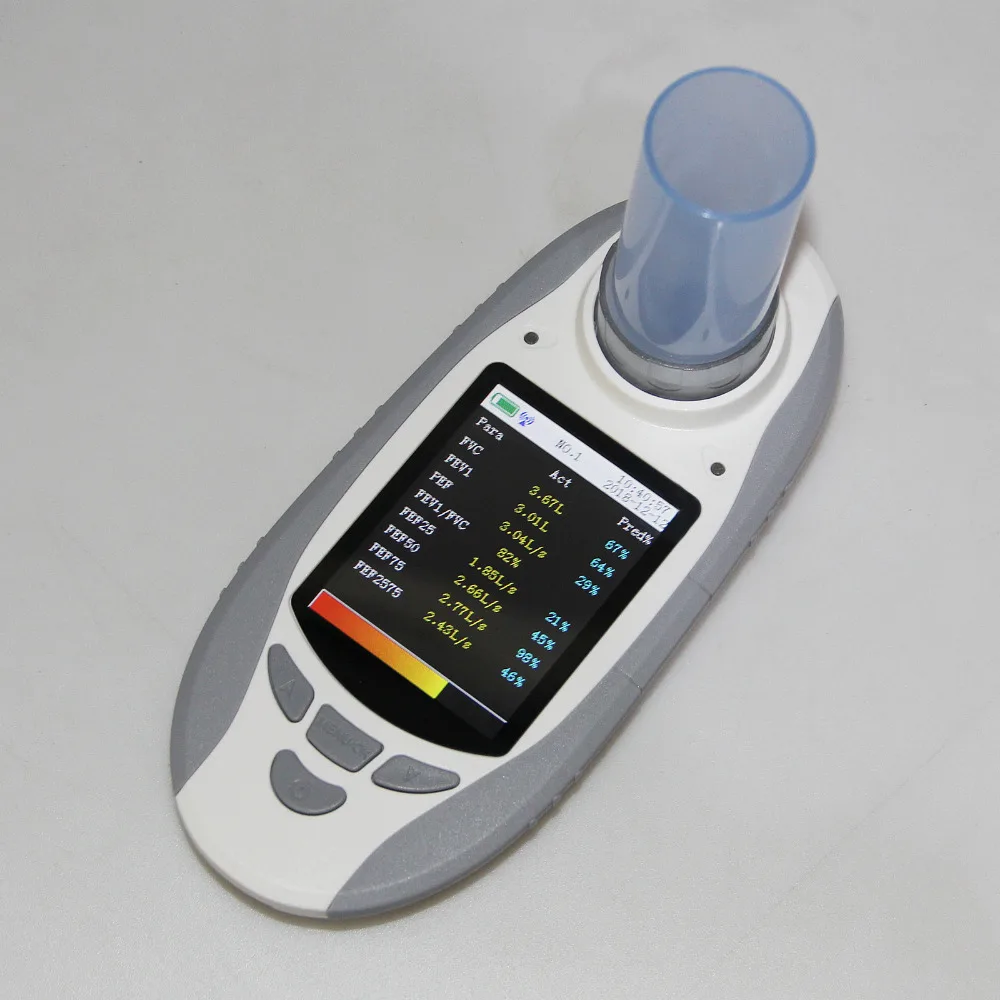 CONTECPromotion для короткого времени SP10BT цифровой спирометр Легочное Дыхание диагностический виталограф одноразовые картонные мундштук