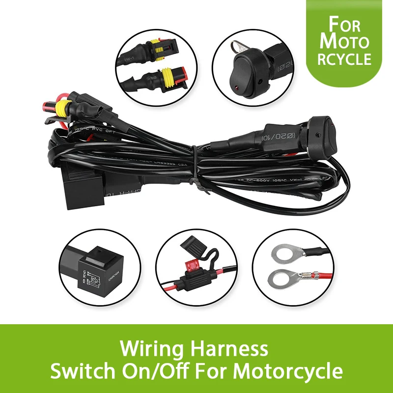 Popular Universal Fog Light Wiring Harness