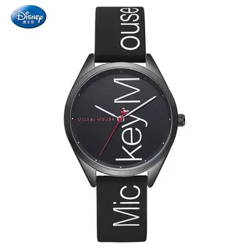 

DISNEY original brand women watches fashion sport watches for women rubber quartz wristwatches luxury female clock relogio