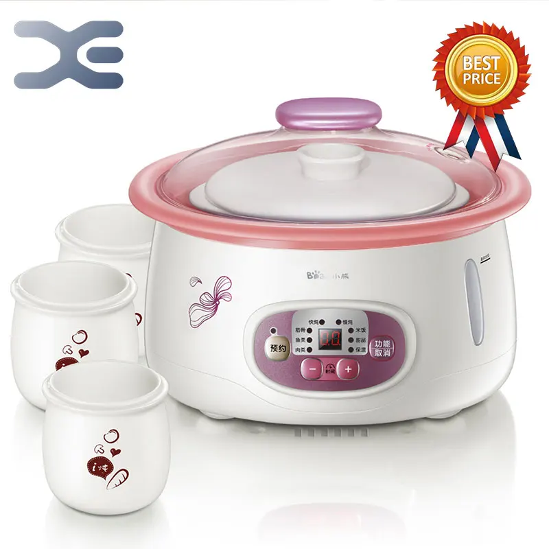 2.5L High Quality Electric Cookers Slow Cooker 220V Mini Casserole