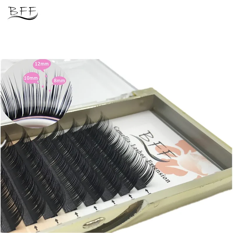 BFF Brand 4 boxes Eyelash Extensions individual 3D 6D 0.07 Mixed Length