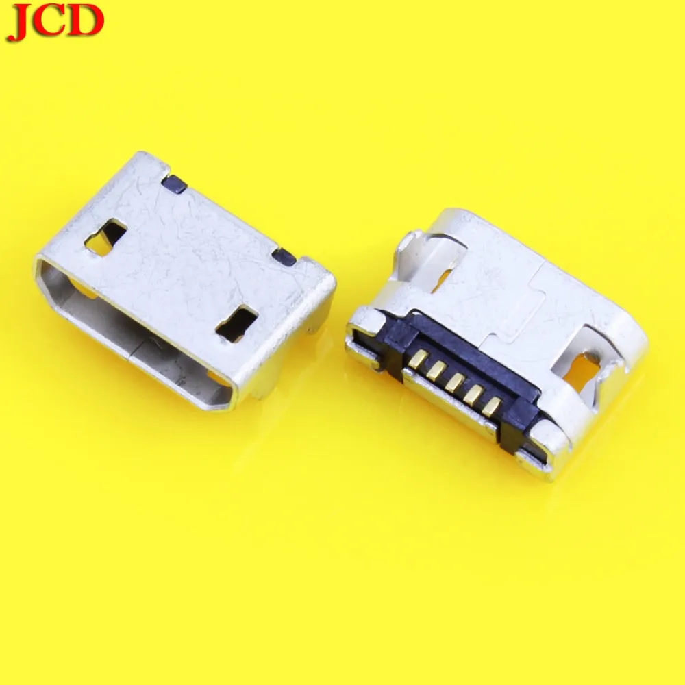 JCD Micro USB Jack Connector Female 5pin Charging Socket Micro USB 5P
