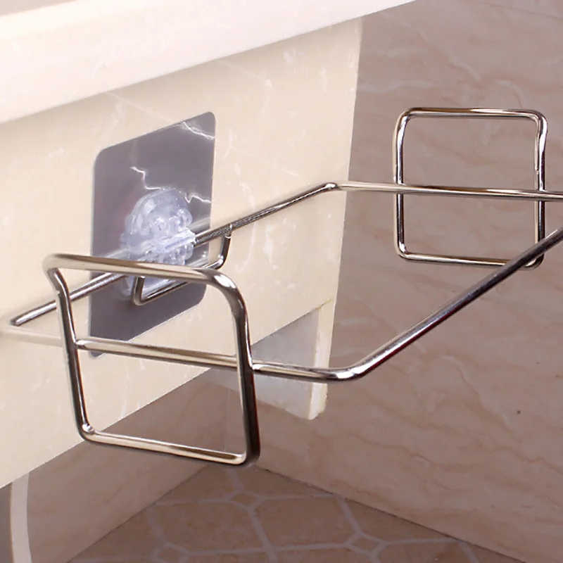 Kitchen Bathroom items storage block tools towel trash rubbish garbage waste bag holder rack kitchenware accessories organizer