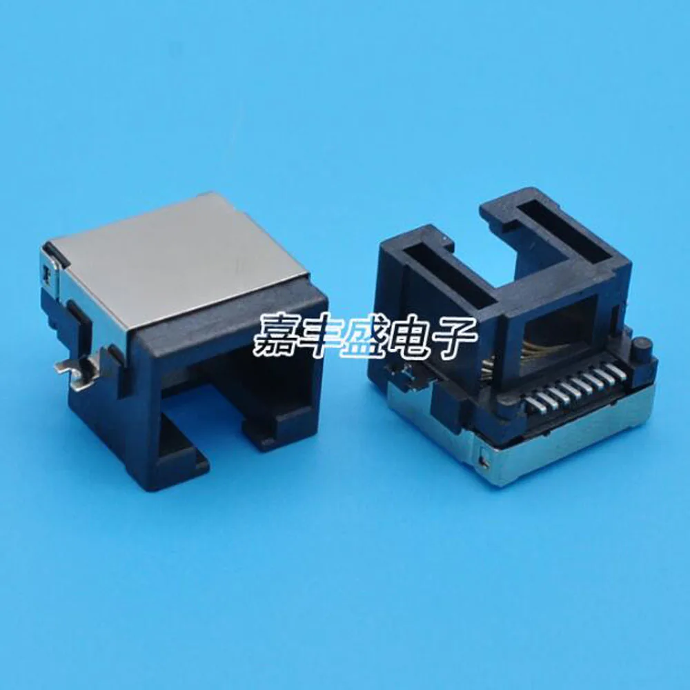 

10PCS RJ45 network socket 8P8C SMT Sinking 5.5MM RJ45 network port