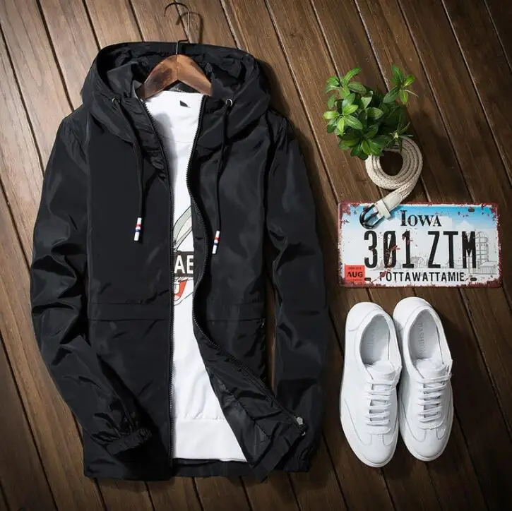 yizlo jacket windbreaker men women jaqueta masculina jackets USA size ...