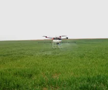 Multi-axis Pertanian Perlindungan Drone, 4-axis Semprot Pestisida Pestisida Penyiraman Helikopter UAV