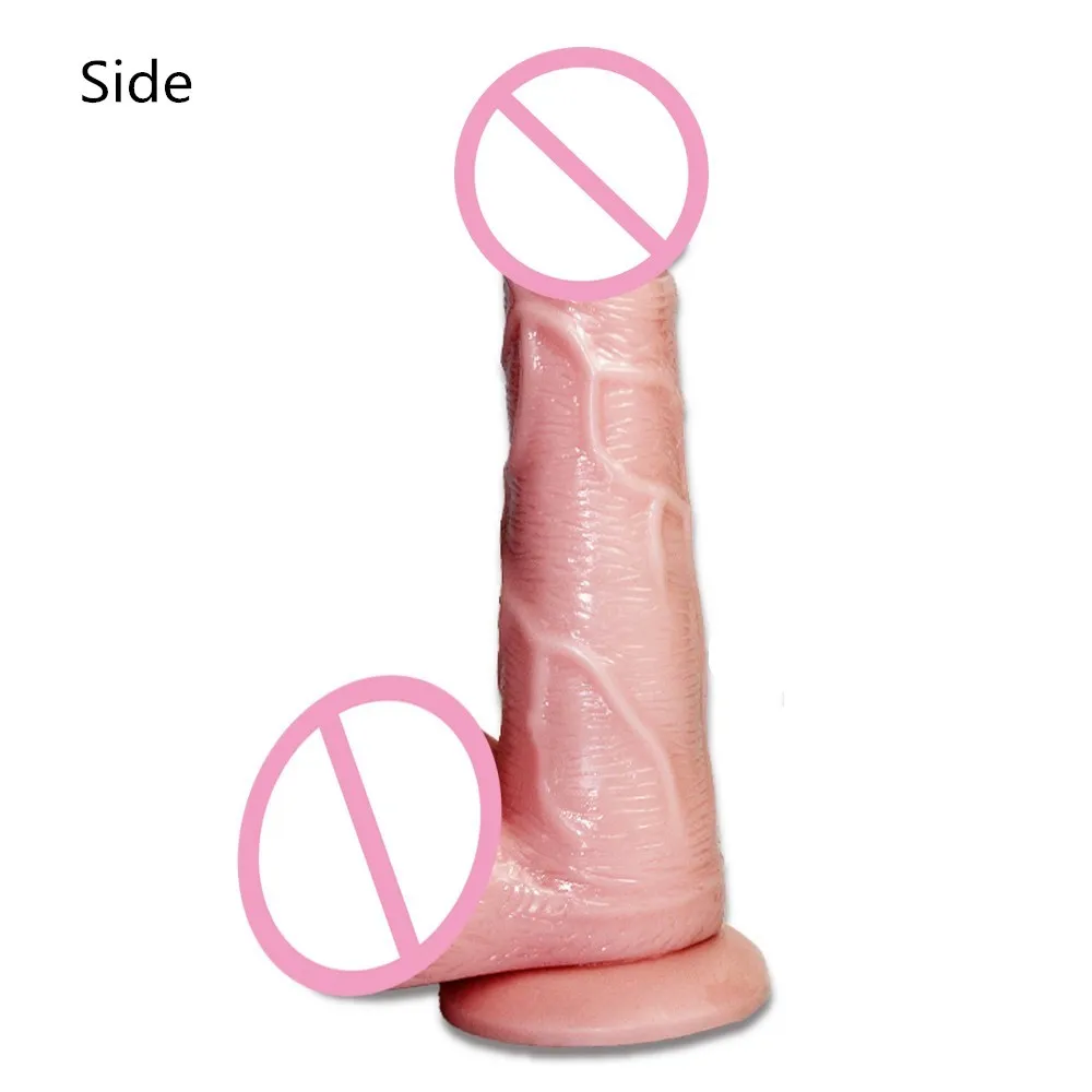 3 Kinds Flesh Realistic Big Dildos+Strong Suction Cup, Huge Flexible Penis, Super Big Cock Products Sex Toys For Women 3