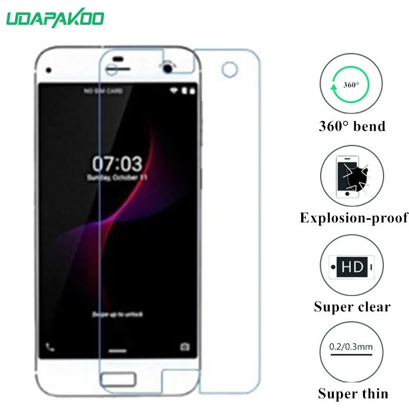 

udapakoo clear Tempered (soft glass) film for ZTE Blade S7 Nano Explosion-proof glass Screen Protector