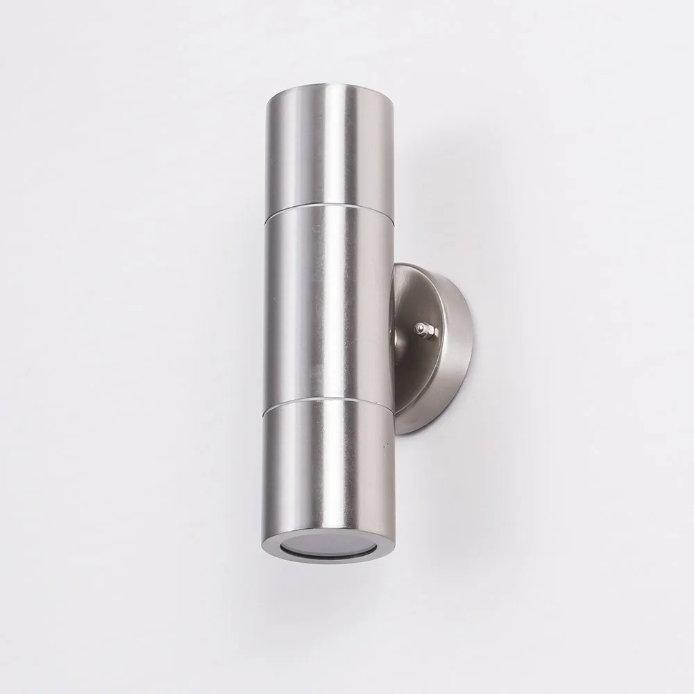 Stainless steel Porch Lights wall lamp up down bright gu10 led wall light outdoor lamps