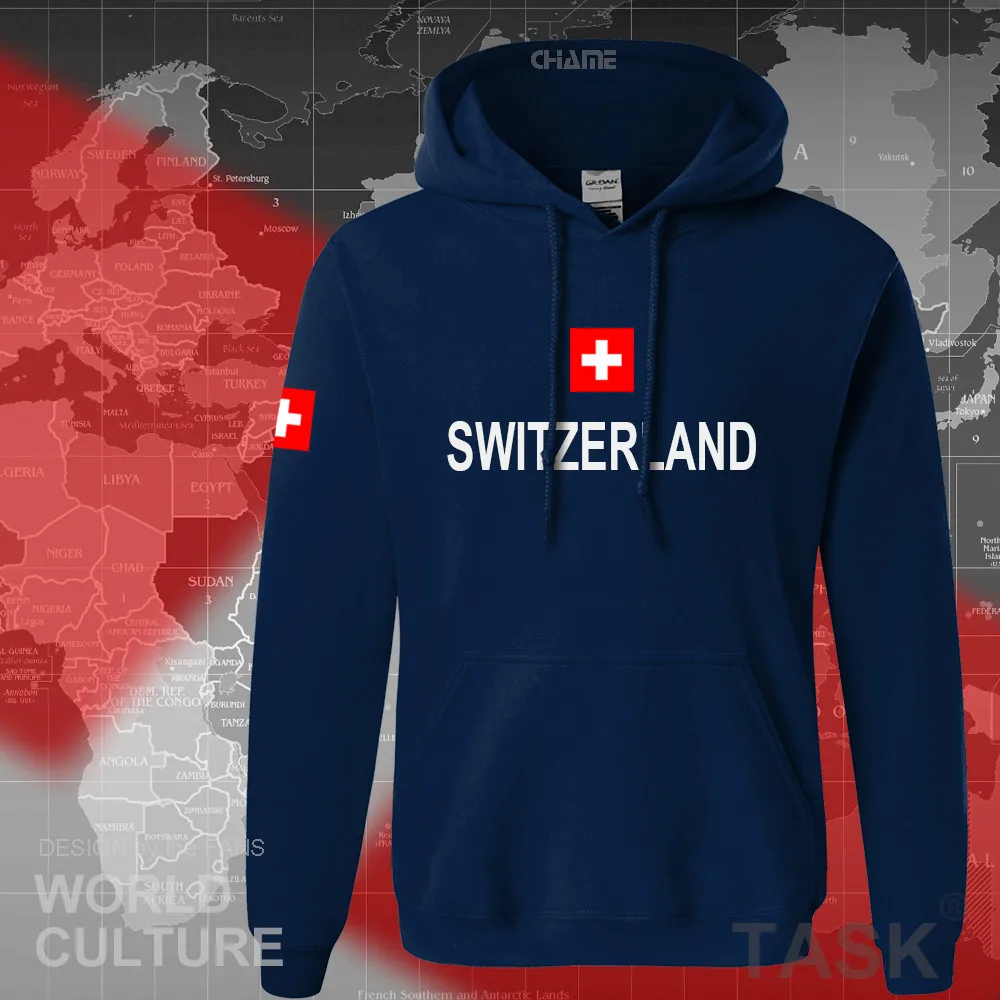 Свитшот мужской флисовый с надписью Swiss|men sweatshirt|hoodies menhip hop streetwear |