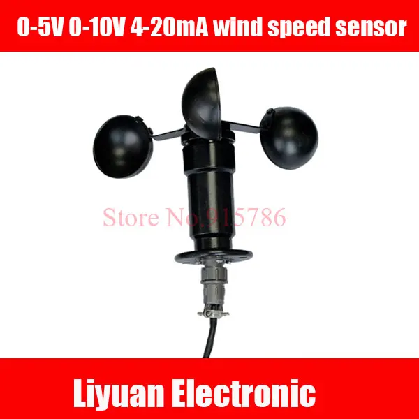 

2018 new version 0-5V wind speed sensor / 4-20MA wind speed transmitter / metal anemometer / 0-10V analog wind speed measurement