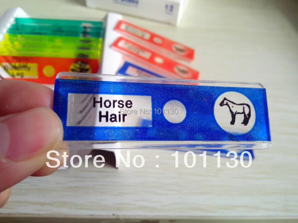 

12pcs Plant Animal Specimens Prepared Plastic Microscope Slides Used on Student Microscopes for Kids to Observe Prepared Slice
