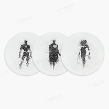 Скандинавский поп-фильм акварельный Мститель супергерой Бэтмен чудо-женщина подставка для керамической чашки подарок Креативные аксессуары для кухонного бара коврик