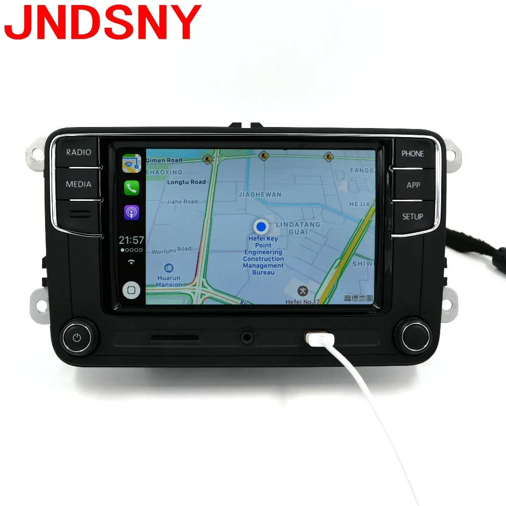 JNDSNY CarPlay Noname RCD330 RCD330G Plus автомобиль MIB радио для VWGolf 5 6 Jetta CC Tiguan Passat B6 B7 Polo 6RD 035 187B|car