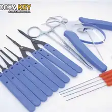 KLOM набор для удаления сломанных ключей набор слесарных инструментов извлекли сломанные ключи легко из замок запорный набор инструментов для ремонта