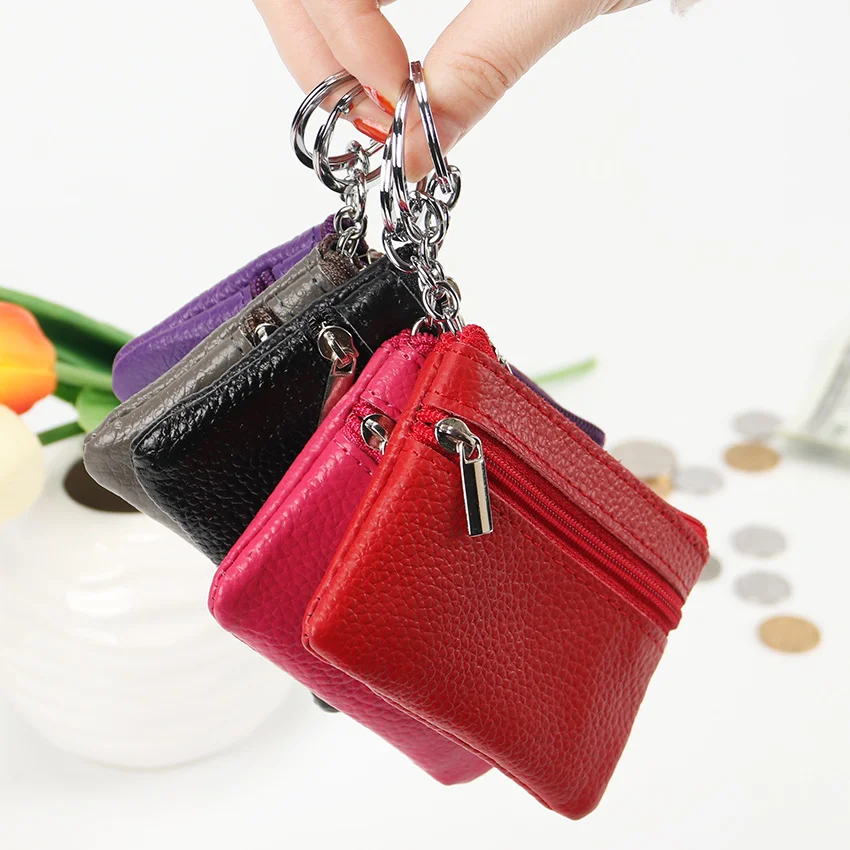 Buy Leather Coin Purses Women Small Money Bags Pocket