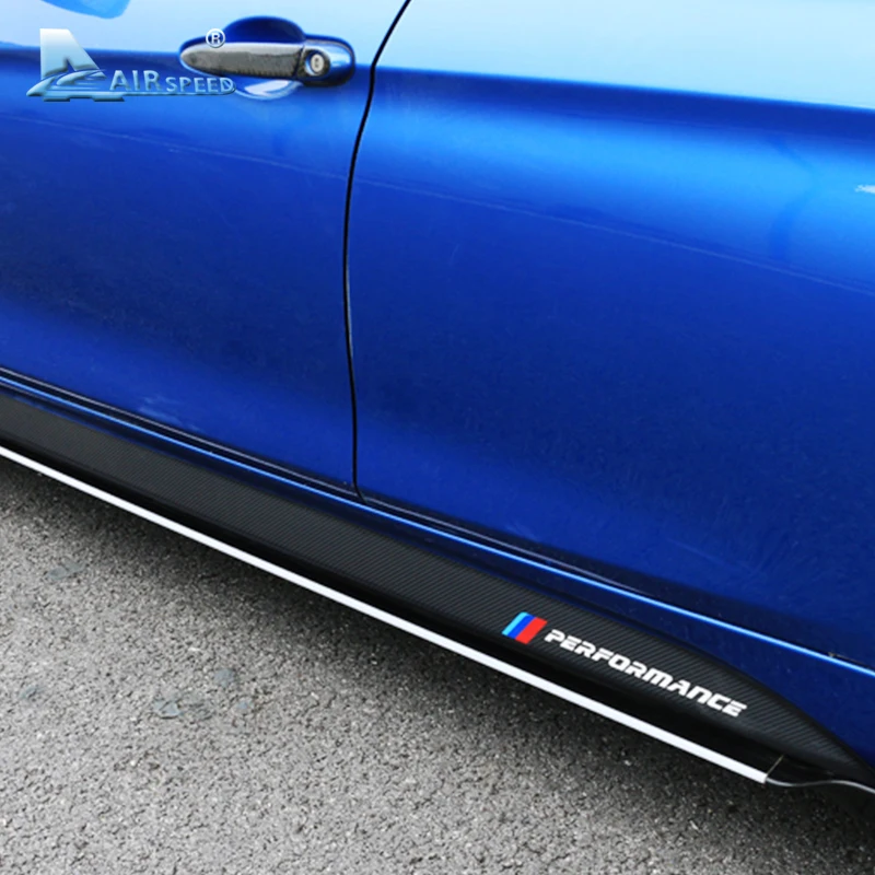 M Performance Carbon Side Skirt Sills Vinyl For BMW F25 F26 F48 E84 F15 F16 E70