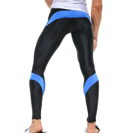 Mens Compression Track Pants High Stretch Mens Joggers Polyester Tights Men Pencil Pants Tracksuit Bottoms M-XL men trousers
