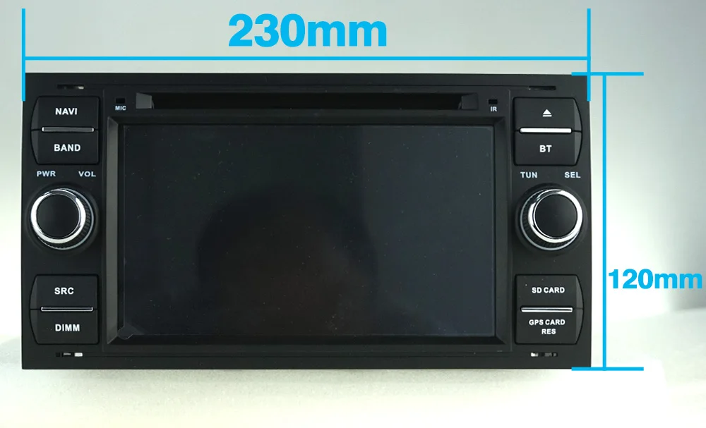 Sale OZGQ Android 7.1 Car DVD Player For Ford Mondeo 2000-2007 Screen Auto GPS Navigation Bluetooth Radio TV Audio Video Music Stereo 4
