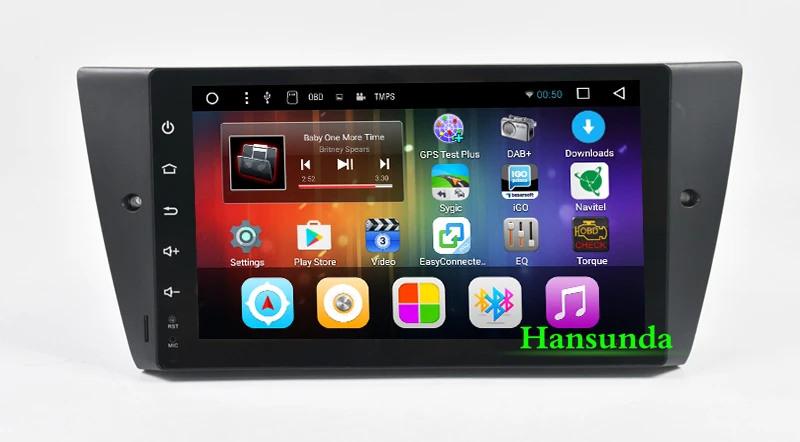 Discount Android 7.1 HD Quad Core 7" Car PC Multimedia For BMW E90 Series dvd car for E91 E92 E93 WIFI Navi Radio Bluetooth Miralink 4